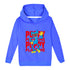 Boys Girls Casual Sweatshirt Poppy Play Time Children And Teens Hooded Sweater Pullover Hoodie