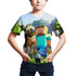 Minecraft 3d Printed T Shirt Unixed T-shirt