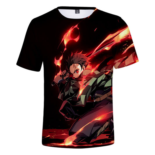 Kimetsu No Yaiba T Shirt Demon Slayer 3d Printed T-shirt