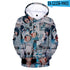 Naruto 3D Hoodie Pullover Sweatshirt Jacket