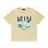 Amiri Parrot Printing Casual Hip Hop  T-shirt