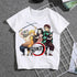 Kimetsu No Yaiba Cotton T Shirt Demon Slayer 3d T-shirt