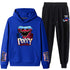 Poppy Playtime Bobby's Game Time Hoodie Brushed Hoody Sweatpants Suit Set