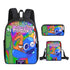 Rainbow Friends Schoolbag backpack lunch box pencil cases set