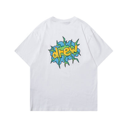 Drew Printed Round Neck Short Sleeve T-Shirt - product image 10