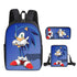 Sonic Schoolbag backpack lunch box pencil cases set