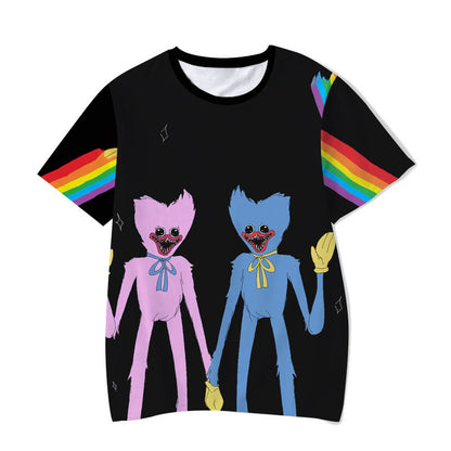Poppy Playtime 3D Children's Clothing Short Sleeve For Adult T-Shirt Bobbi's Game Time T-Shirt - product image 52