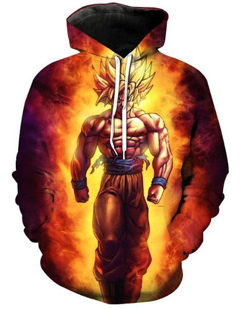 Dragon Ball Cartoon Anime 3d Printed  Pullover Sweater Hoodie