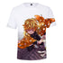 Kimetsu No Yaiba T-shirt Demon Slayer 3d T Shirt