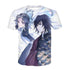 Kimetsu No Yaiba Demon Slayer 3d Printd T Shirt Unisex T-shirt