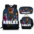 Roblox schoolbag lunch bag pencil case backpack set