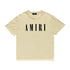 Amiri Letter Printing Casual Hip Hop T Shirt