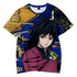 Kimetsu No Yaiba T-shirt Demon Slayer 3d Printed Unisex T Shirt