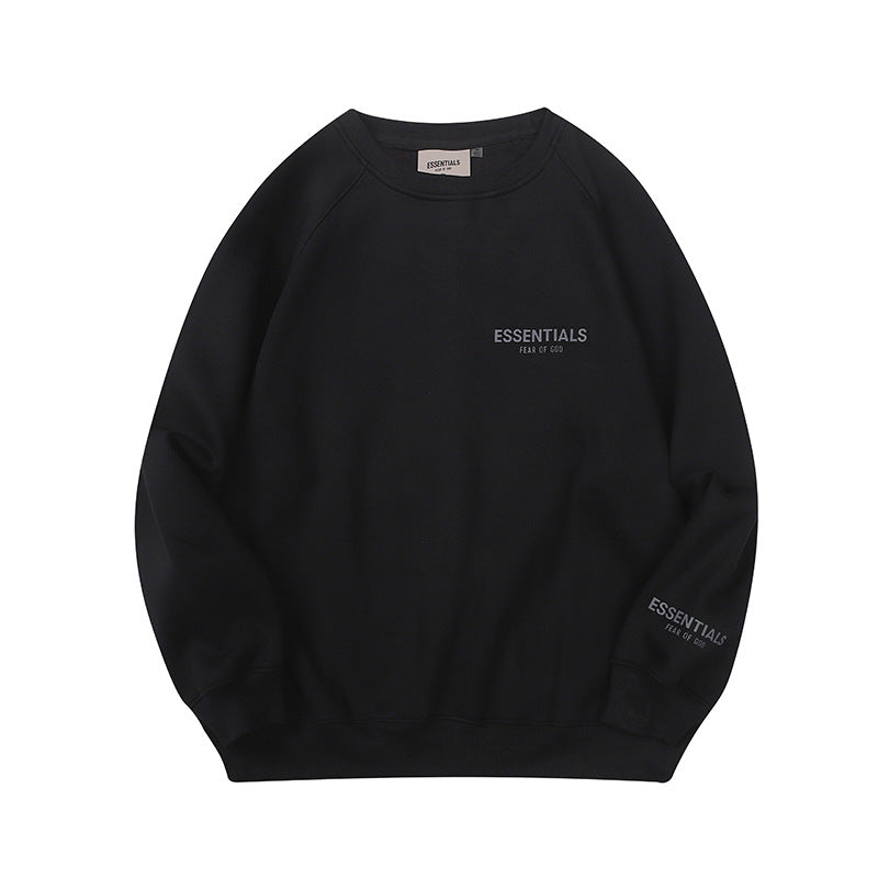 Fog Essentials Double Line Chest Small Letter Crew Neck Sweater Sweatshirt - product image 5