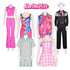 Movie Barbie Cosplay Clothing Barbie Same Style Popular Film Television Costume Full Suit