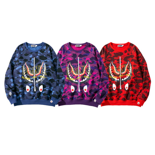 Ape Sweatshirt Bape Shark Hoodie Sweater Pullover