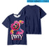 Poppy Playtime Short Sleeve T-shirt Bobby's Game Time Top 3d Digital Printing T Shirt