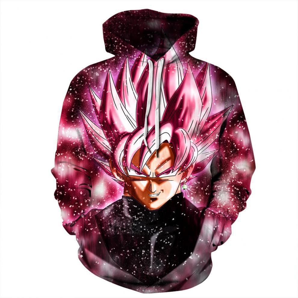 Cross-border goods Dragon Ball series 3DDigital printing Sports hoodiecosplayAnime peripheral