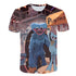 Poppy Playtime Bobby's Game Time T-shirt Sausage Monster 3d T Shirt