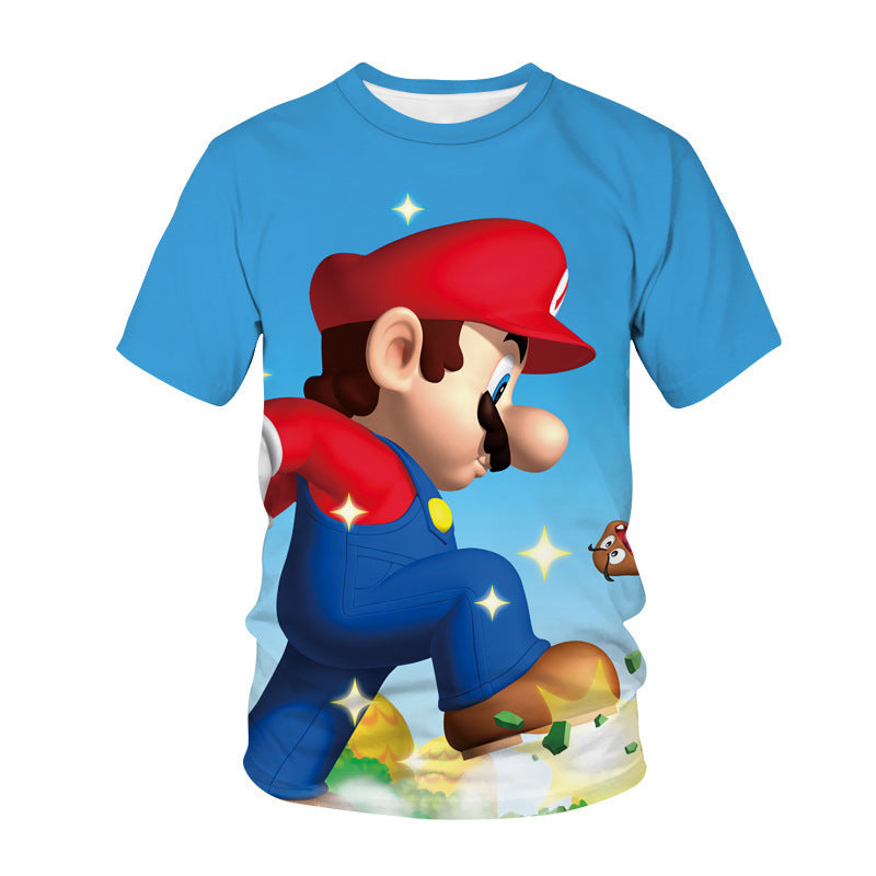 Super Mario T Shirt Unisex 3d Printed T-shirt