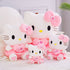 Hello Kitty Cat Doll Heart Hugging Angel Plush Toy