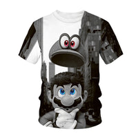 Super Mario Printed T Shirt Unisex 3d T-shirt