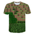 3d Printed Minecraft T Shirt Unixed T-shirt