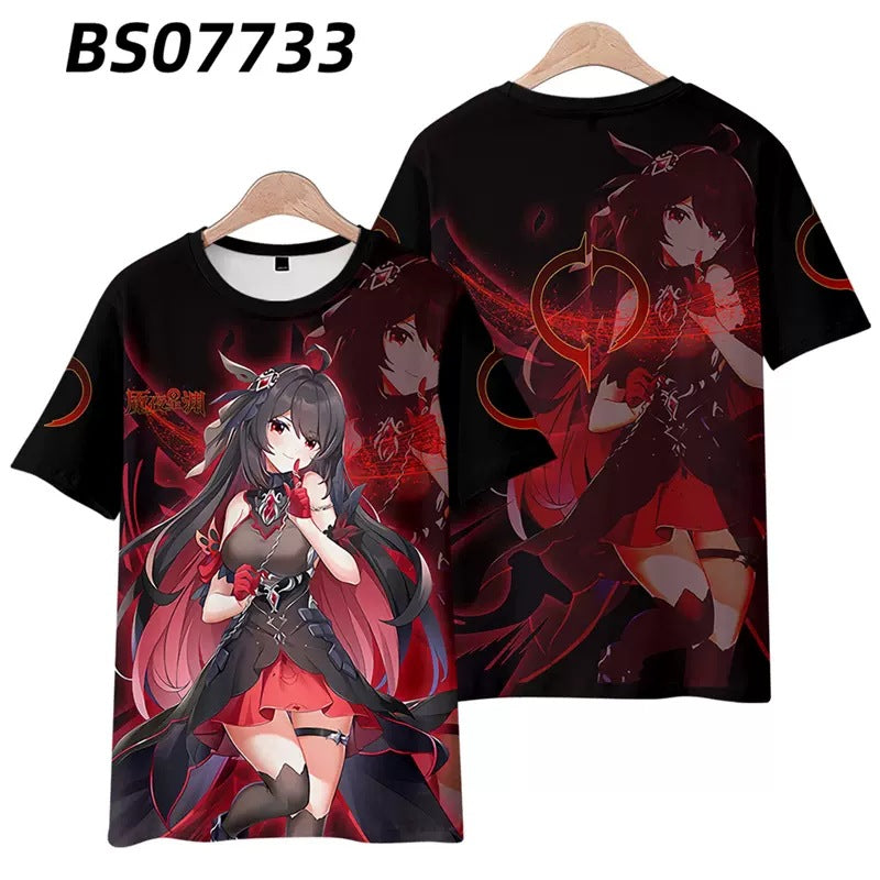 Genshin Impact Unisex 3d Printed T Shirt