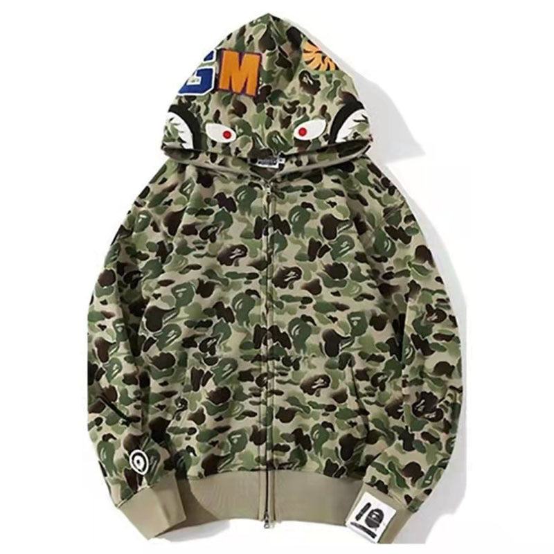 Bape Shark Ape 3d Printed Hoodie Sweatshirt Pullover
