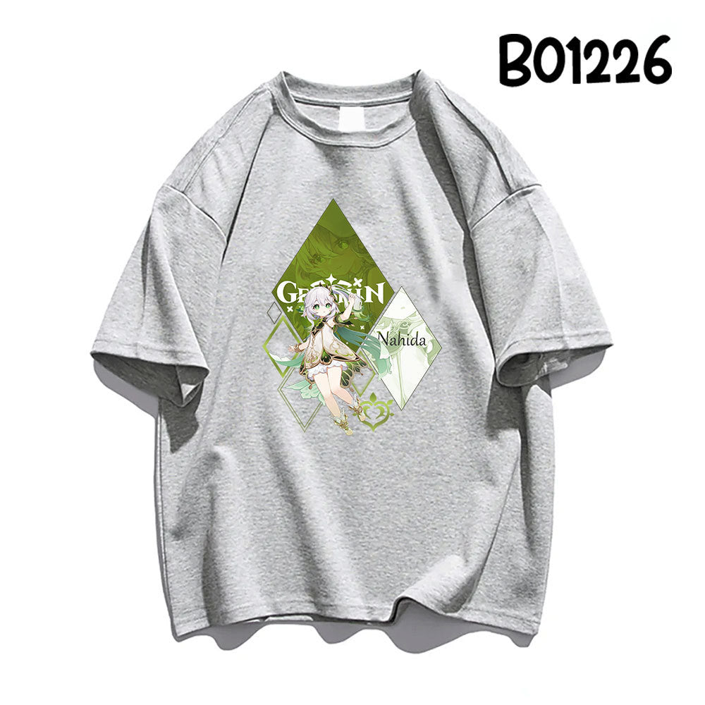 Genshin Impact Unisex 3d Printed T Shirt Digital Printed T-shirt