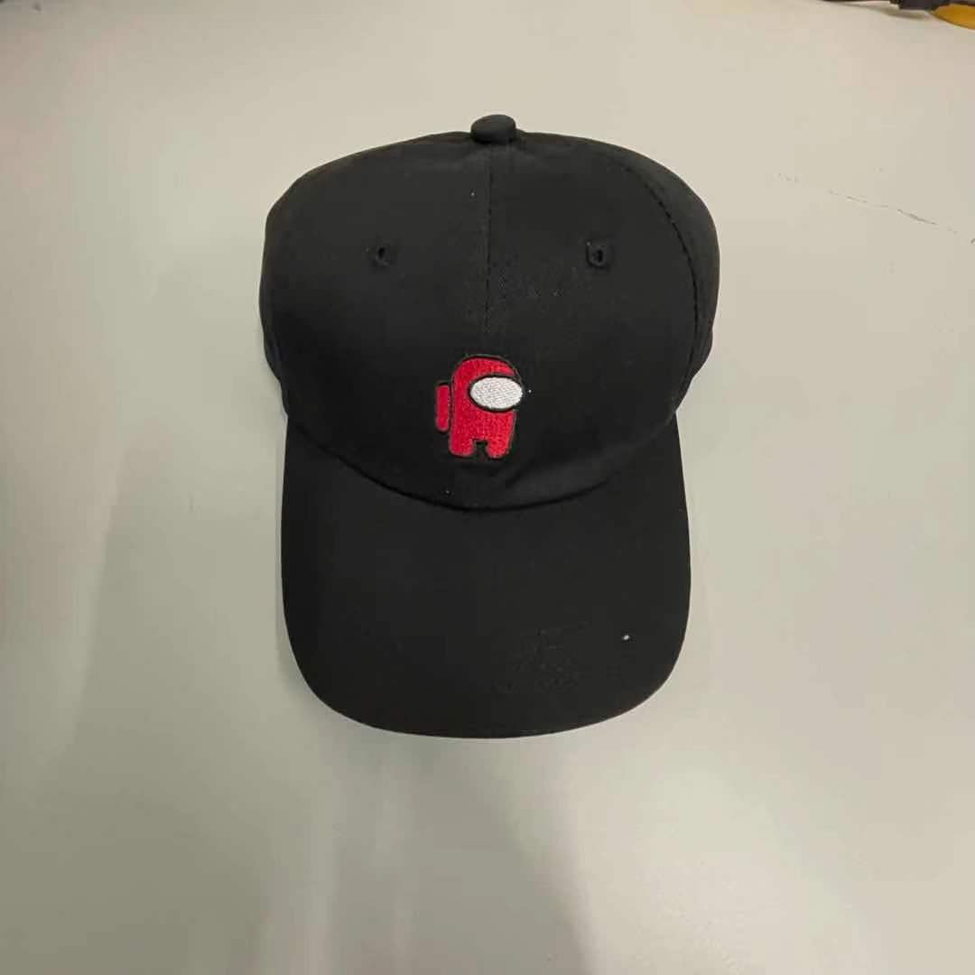 Among us hat peaked  cartoon baseball cap