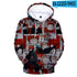 Naruto 3D Hoodie Pullover Sweatshirt Jacket