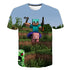 Minecraft 3d Printed T Shirt Unisex T Shirt