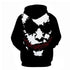 3d Digital Printing Joker Men's And Women's Casual Sweater Sweatshirt Clown Hooded Baseball Uniform