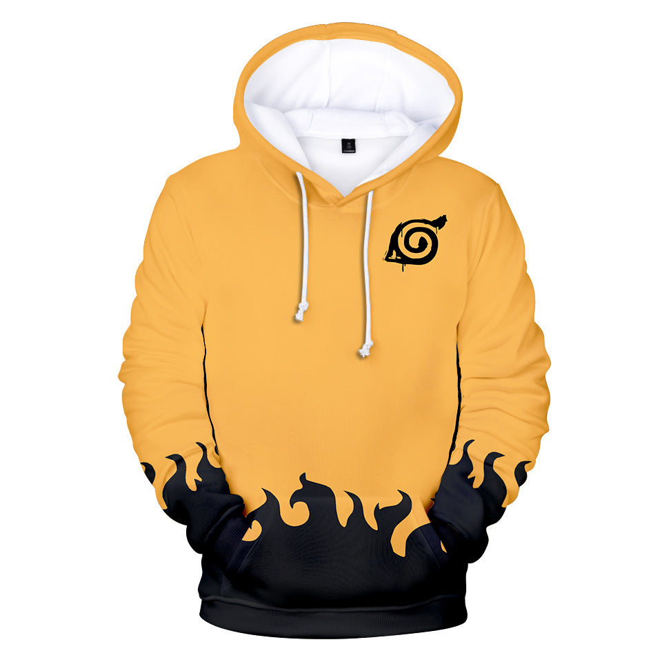 Naruto 3D Hoodie Sweatshirt Jacket Pullover