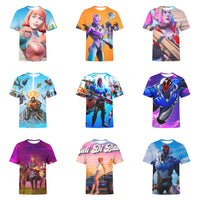 Fortnite 3d T-shirt;Unisex T shirt