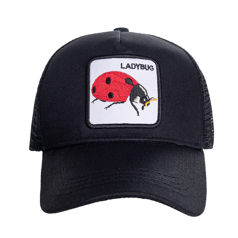 Animal-shaped embroidered baseball cap Trucker Hat