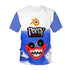 Poppy Playtime 3d Children's Clothing Short Sleeve Adult T-shirt Bobbi's Game Time T Shirt