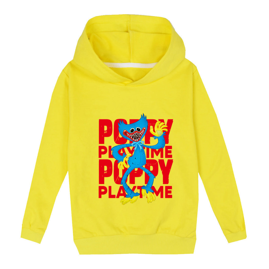 Boys Girls Casual Sweatshirt Poppy Play Time Children And Teens Hooded Sweater Pullover Hoodie