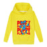 Boys Girls Casual Sweatshirt Poppy Play Time Children And Teens Hooded Sweater Pullover Hoodie