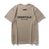 Fear Of God Essentials New Letter Slogan T Shirt