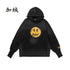 Drew Smiley Hooded Sweater Pullover Hoodie