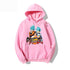 Dragon Ball Z Super Anime Print Hoodie Top Sweatshirt Pullover