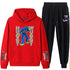 Poppy Playtime Bobby's Game Time Hoodie Brushed Hoody Sweatpants Suit Set