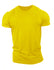 Fitness Men's Round Neck Sports Cottont T-shirt Muscle Gym T Shirt