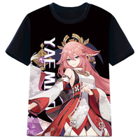 Genshin Impact 3d Printed T Shirt Unisex T-shirt