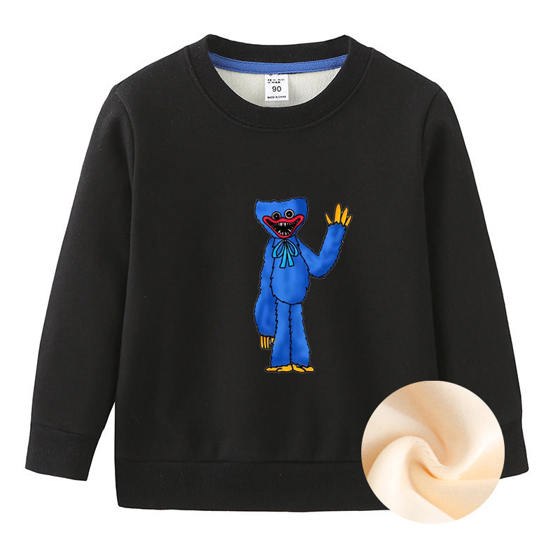 Poppy Playtime Sausage Monster Doll Huggy Wuggy Hoodie Sweatshirt Pullover