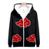 Naruto Zipper Hoodie Sweatshirt Pullover