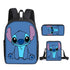 Stitch Schoolbag stitch cartoon backpack shoulder bag pencil case set