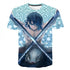 Kimetsu No Yaiba T-shirt Demon Slayer 3d Printed T Shirt